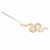 Import Punk fashion simple snake gold hair pins metal clip personality creative vintage for women wedding hairgrips hair accessories from China