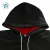 Import PURE custom fashion style men hoodie jacket pullover sweatshirts Blank black baseball hoodie wholesale from China
