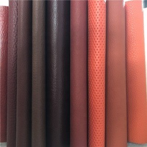 PVC imitation leather for upholstery automotive car seat fabric stock rolls faux sofe and massage chair leather