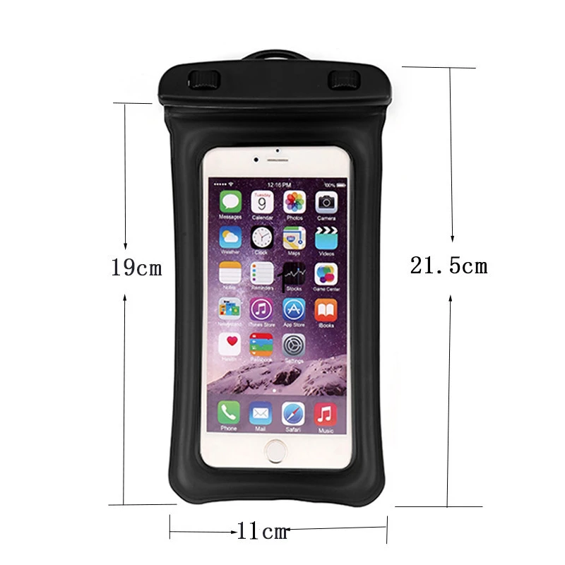 PVC IPX8 Waterproof Phone Pouch  PunkBag Universal Floating Dry Case Bag Floatable waterproof phone bag