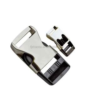 quick side metal alloy release buckle in bag parts accessories wholesale  10mm/15mm/25mm/32mm/38mm automatic blet quick release
