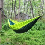 R11-0005 Hammock Single Double Camping Portable Parachute Hammock for Outdoor Hiking Travel Backpacking 210D Nylon Taffeta