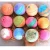 Import rainbow natural organic bath bombs gift set for bubble bath from China