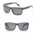 Ready stock designer stylish sport eyewear bent shape lightweight sunglasses for Unisex
