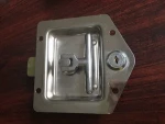 Recessed tool box lock for trailer&container