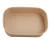 Import Rectangular thickened round corner takeout fast food kraft paper bowl from China