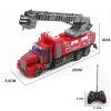 Remote control mini Fire Truck 4CH Radio Control Fire Engine vehicle RC 4 channels mini fire engine truck