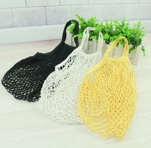 Reusable Organic Cotton Mesh Grocery Shopping Produce Bags