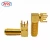 Import RF terminal coaxial connector 20mm long SMA 90 degree right angle edge mount end launch pcb mount hole bulkhead sma female from China