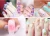 Import Rhinestone Handle Double Heads Ombre Nail Art Sponge Brush for DIY Gradient Blooming UV Gel Nails from China
