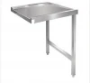 Right Hand Bench for Pass Through Dishwasher Stainless Steel 1100mm Kitchen