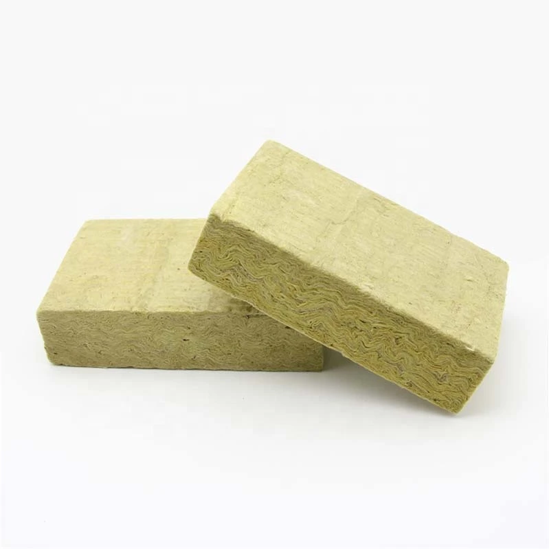 Rigid and Long-lasting China  Fireproof Insulation Sandwich Panels Mineral Wool Rock Wool Slabs for Exterior Wall