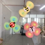 Rotating Insects Turning Around Music Baby Fingertip Spinner Educational Toys Bath Tub Toys Baby Bath Toys
