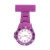 Import Round face rubber fob nurse watch with multiple colors, pin nurse watch, plastic nurse watch from China