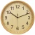 Import Round natural wooden wall clock For Home Decoration Wood Quartz Clocks from China
