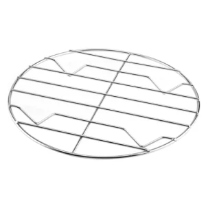 Buy Rq-8101s Round Multi Steam Rack Iron Cooking Grid Grill Roasting ...