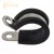 Import Rubber Lined R Type Cushioned Clips Fixing Hose Clamp cable clamps rubber lined clip from China