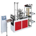 Ruian Xinshun Factory New Design Full Automatic Double Layer Disposable Pe Glove Making Machine