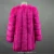 Import S-4XL Winter Luxury Faux Fox Fur Coat Slim Long Pink Red Blue Faux Fur Jacket Women Fake Fur Coats manteau fourrure from China