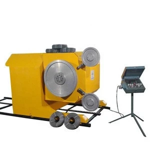 Sandstone Cutting Diamond Wire Saw Machine For Stone