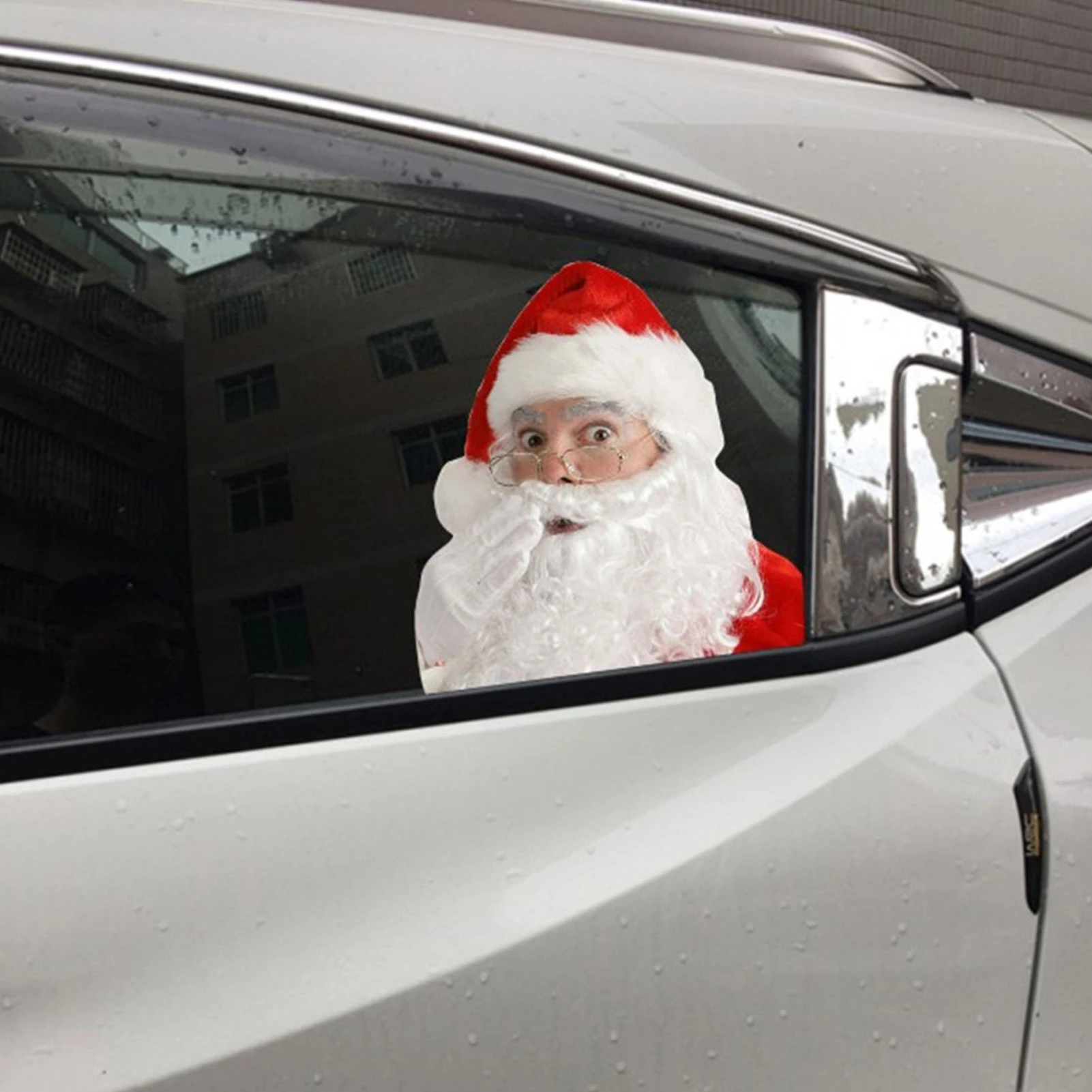 Santa Claus Car Window Decal Automobile Sticker for Side Windows Car window glass decals