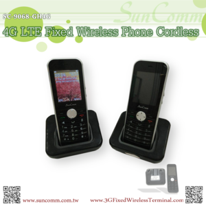 SC-9068-GH4G 4G handset phone cordless with Hands free VOLTE