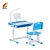 Import School Children furniture kids study desk set Plastic and Metal height adjustable / study Table and chair set from China