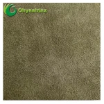 Scuba Suede Knitted Faux Fabric Stock Lot 280GSM 90%Polyester 10%Spandex Fabric For Jacket Short Skirt