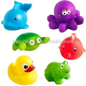 sea animal squirt bath toys