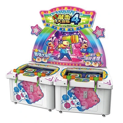 Season Percussion Adventure 2 players  knocking arcade Hammer video game machine