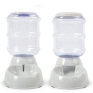 Self-Dispensing Non Slip Dog Feeder Automatic Giavity Pet Dispenser Water Bowl