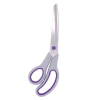 sharp purple grey curved antique home fabric embroidery sewing accessories shears 9.5 inch tailor scissors