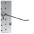 Import Shop Display Fitting Metal Pegboard Hook from China
