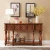 Import Side modern Living Room Bule wood Style Living Room Console Table cabinet with 4 drawers from China
