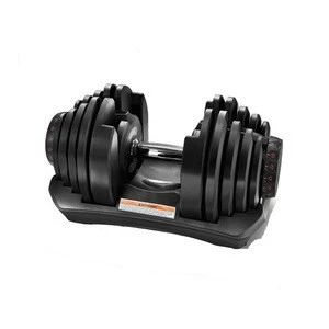 silicon steel adjustable 40kg/90lbs dumbbell