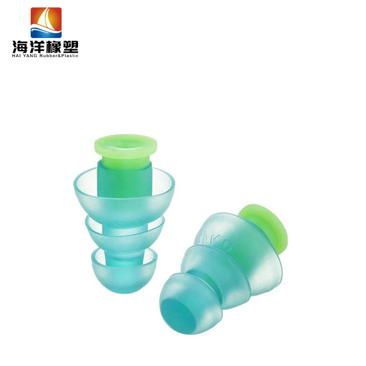 Silicone Ear Plugs, Waterproof Hypoallergenic Noise Reduction Earplugs for Hearing Protection, Suitable for Sleeping, Swimming