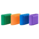 Silicone food  grade quality multi function cleansing brush for pet dog cleansing