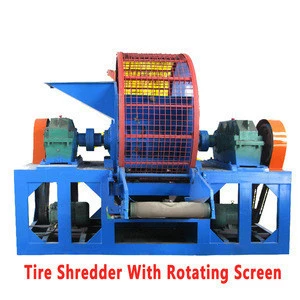 Silicone Rubber Tyre Track Recycling Machine Equipment