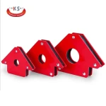Simple Multy Angle Arrow Triangle Strong Adjustable Ground Clamp Welding Magnet Holder