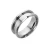 Import Simple Smooth Mens Alliance Wedding Ring Tungsten Blank Ring For Inlay Jewelry from China