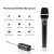 Import single handheld wireless microphone dual channel wireless microphone uhf professional wireless microphone system from China