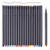 Smart Colored Pens for Bullet Journal Planner Fine Point Pens Fine Tip 0.4mm Drawing Pens Colorful Markers With 24 Colors