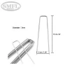 SMFL 2-3mm thickness  U Shaped Garden Securing Stakes/Spikes/Pins/Pegs - Galvanized Sod Staples