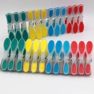 Soft grip TPR plastic clothes pegs
