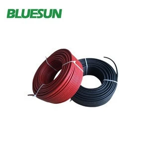 solar cable tuv tinned copper pv cable 10mm2 solar pv wire