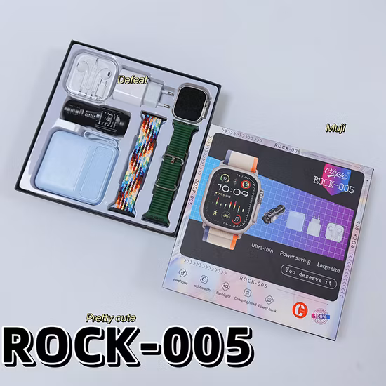 Multi Functional Smart Watch 5in1 Set