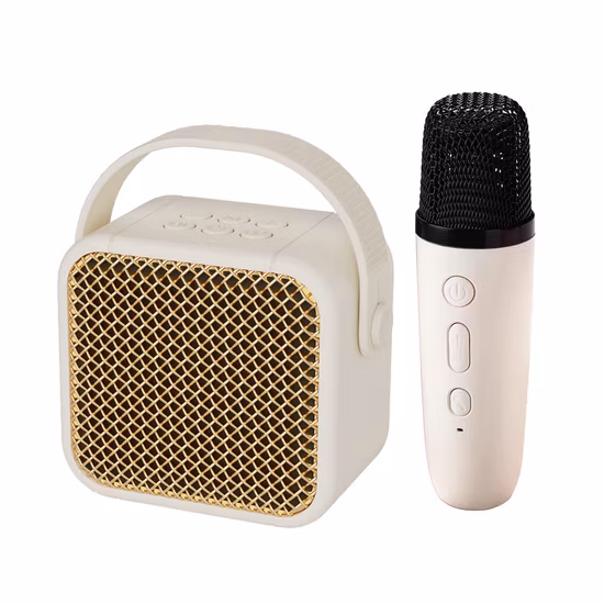Import New Bluetooth Speaker Retro Mini Portable Karaoke Speaker from China