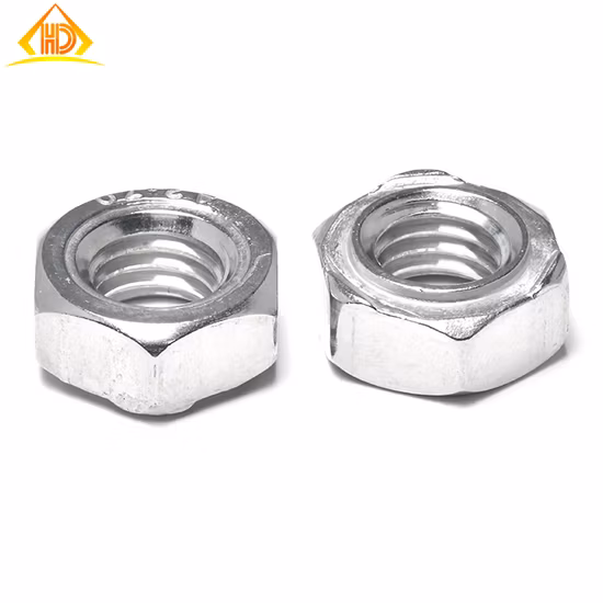 Stainless Steel Hexagon Weld Nuts