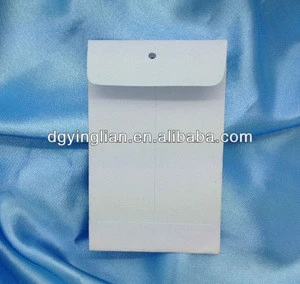spare button custom envelop printed clothing label hang tag