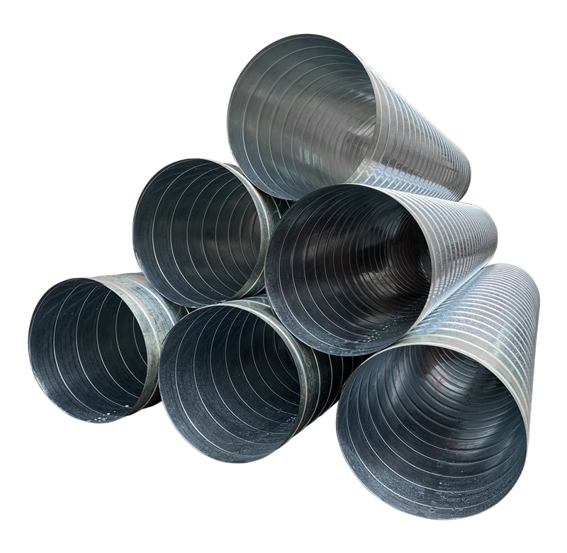 Spiral duct ventilation heat insulation pipe